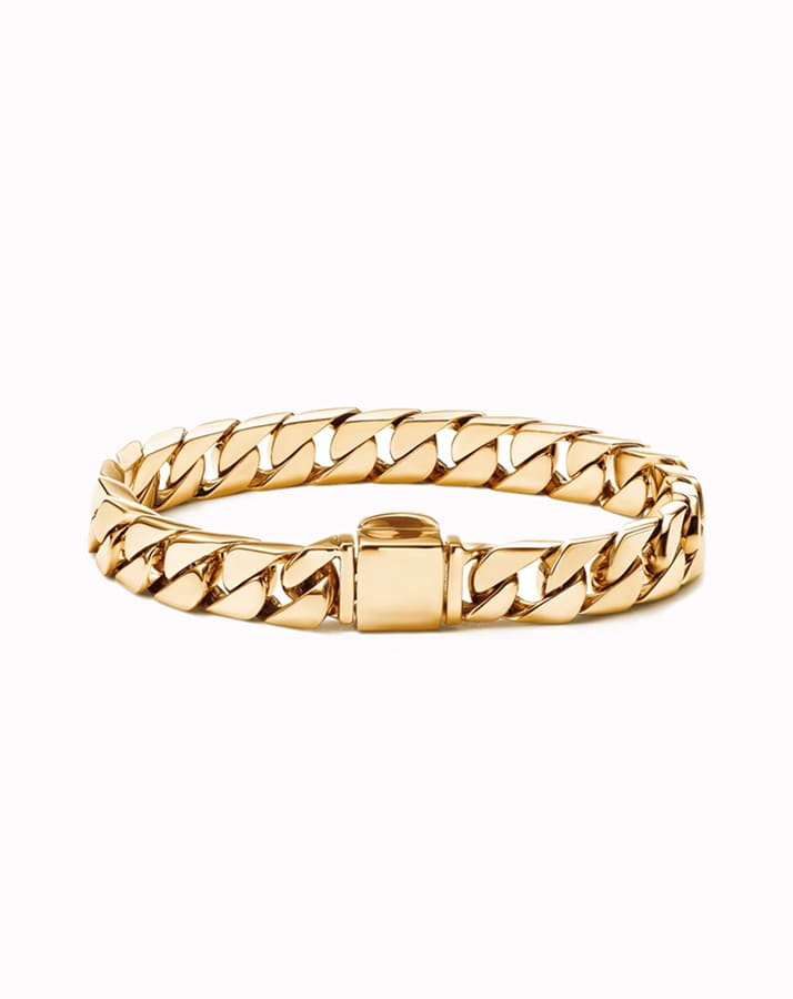 Pulsera de cadena curb